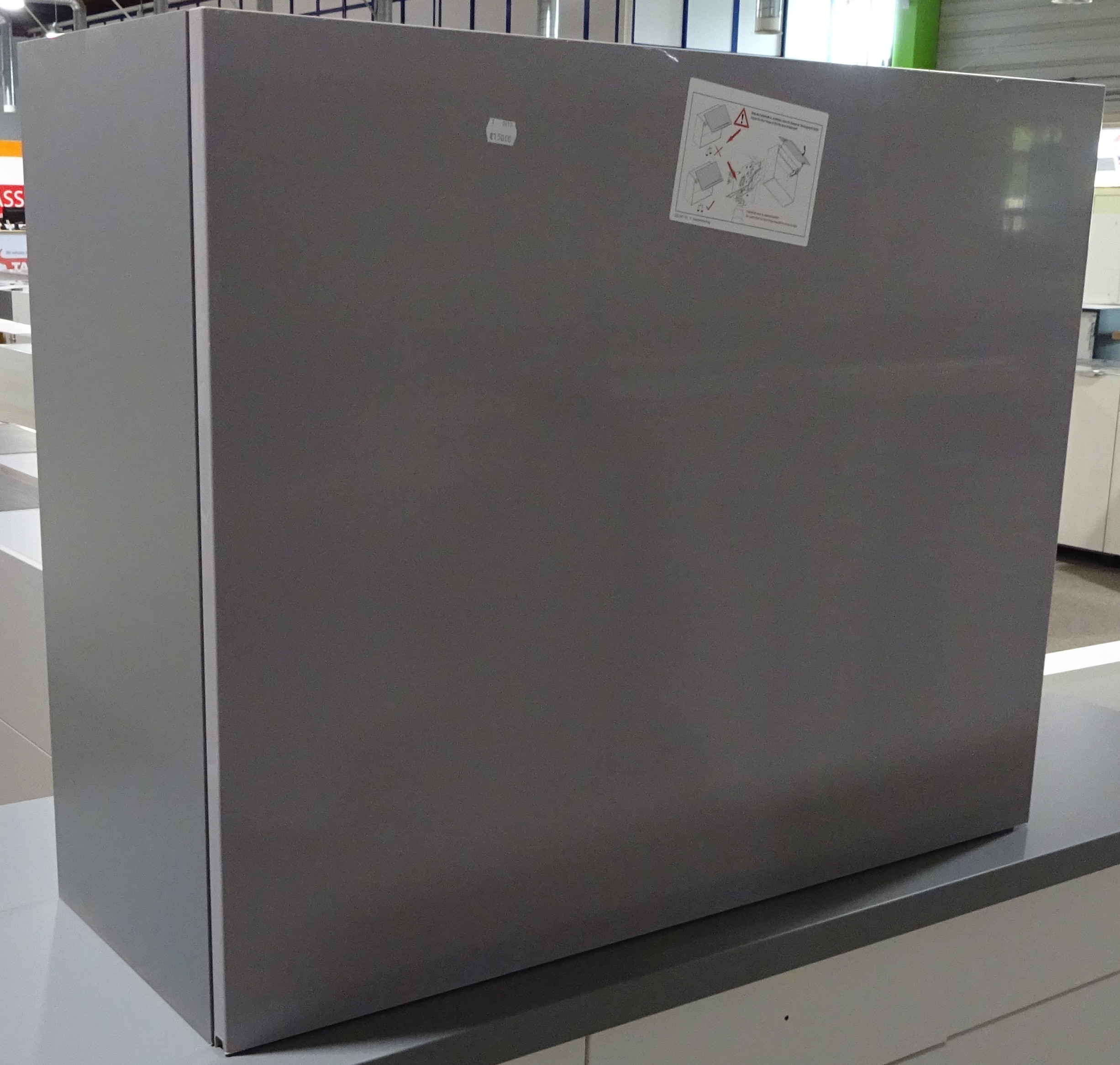 Hängeschrank Wand Schrank Falttür Küche Ausstellungsstück in Carbon | eBay